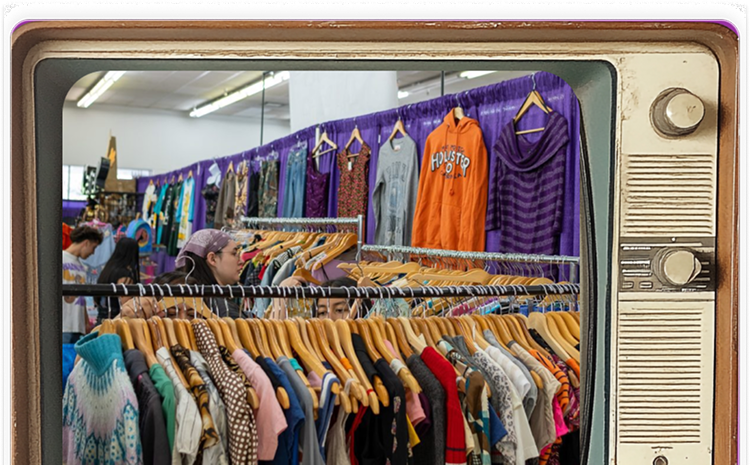 Vintage vendors at the market